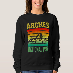 Sudadera Parque nacional Arches Moab Utah Retro Sunset Souv