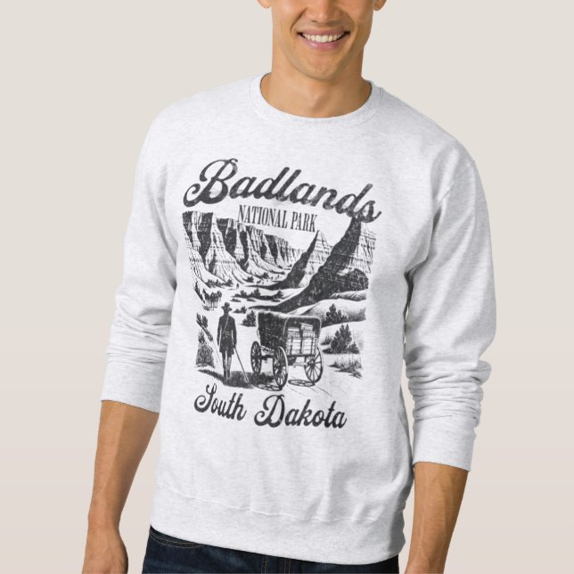 Sudadera Parque nacional Badlands (Anverso)
