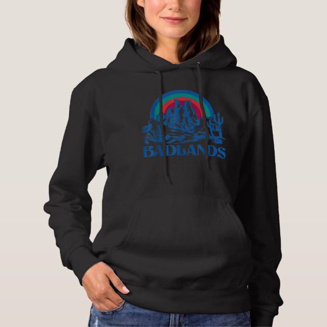 Sudadera Parque nacional Badlands Dakota del Sur (Anverso)