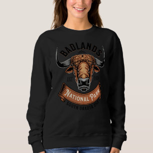 Sudadera Parque nacional Badlands South Dakota Buffalo Hike