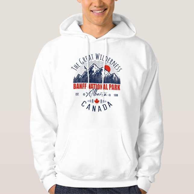 Sudadera Parque nacional Banff Montañas Rocosas de Canadá (Anverso)