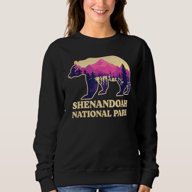 Sudadera Parque nacional Bear Shenandoah Virginia Hiking So (Anverso)