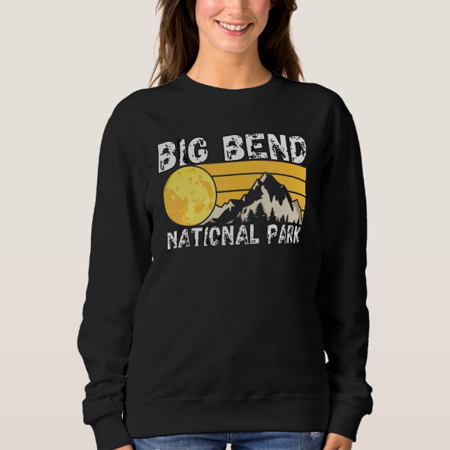 Sudadera Parque nacional Big Bend (Anverso)