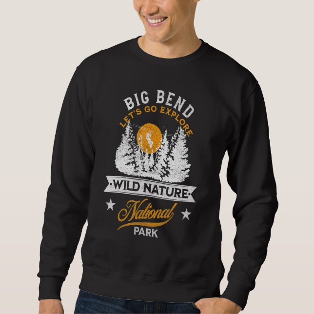 Sudadera Parque nacional Big Bend (Anverso)
