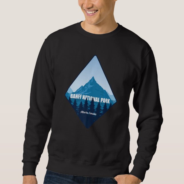 Sudadera Parque nacional canadiense Alberta Banff Souvenir  (Anverso)
