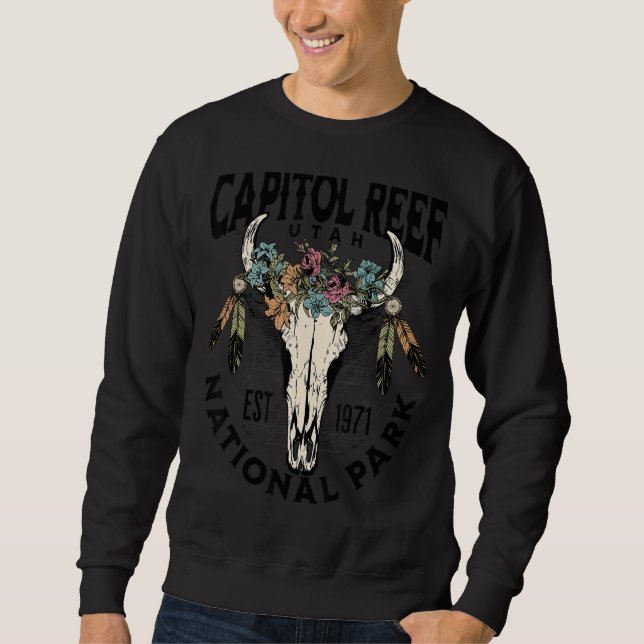 Sudadera Parque nacional Capitol Reef Parque nacional Utah (Anverso)