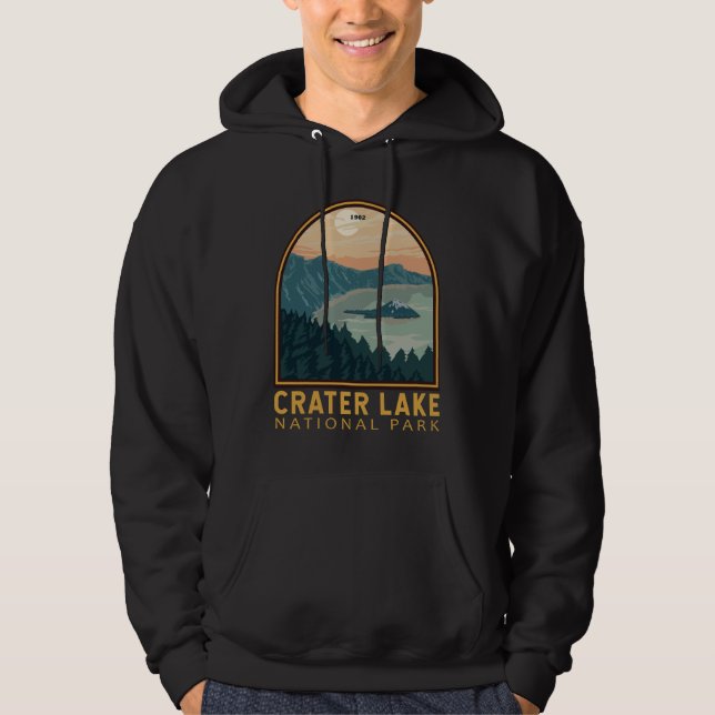 Sudadera Parque nacional Crater Lake (Anverso)