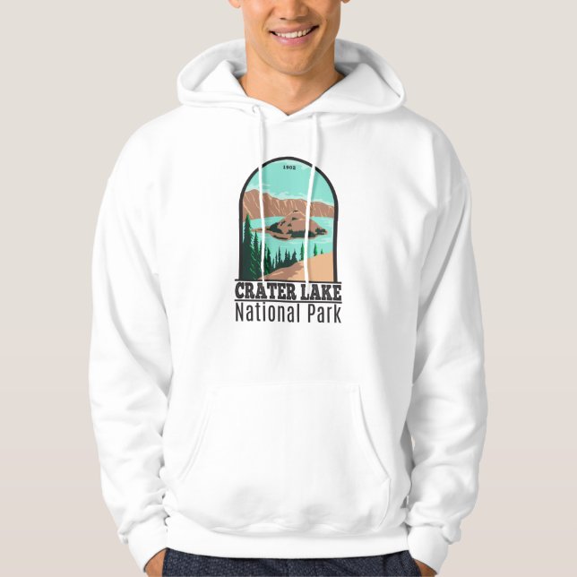 Sudadera Parque nacional Crater Lake (Anverso)