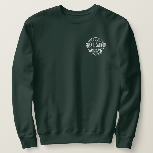 Sudadera Parque nacional de Arizona del Gran Cañón (Anverso del diseño)