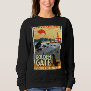 Sudadera Parque nacional de grabación Golden Gate San Fra