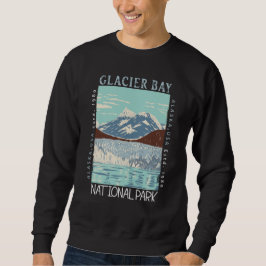Sudadera Parque nacional de la Bahía del Glaciar Alaska