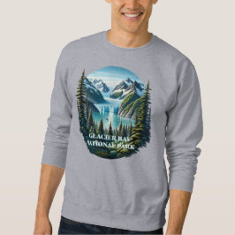 Sudadera Parque nacional de la Bahía del Glaciar Alaska