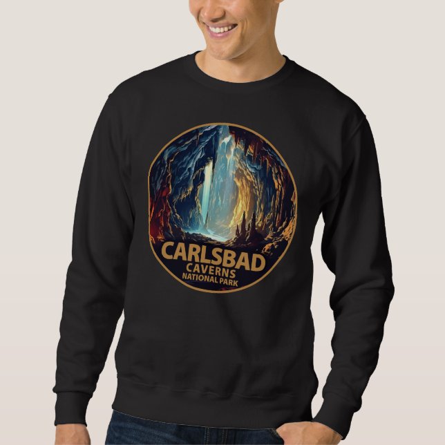Sudadera Parque nacional de las Cavernas de Carlsbad (Anverso)