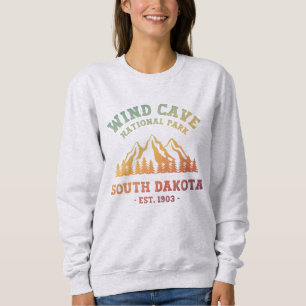 Sudadera Parque nacional de las Cuevas del Viento en Dakota