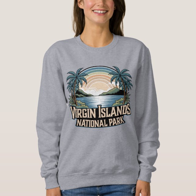 Sudadera Parque nacional de las Islas Vírgenes (Anverso)