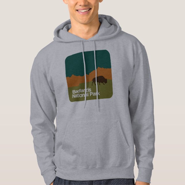 Sudadera Parque nacional de los Badlands (Anverso)