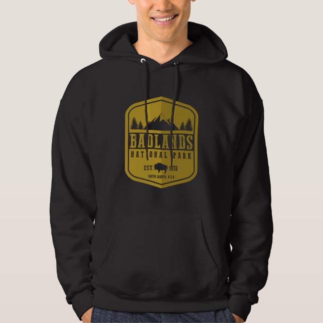 Sudadera Parque nacional de los Badlands (Anverso)