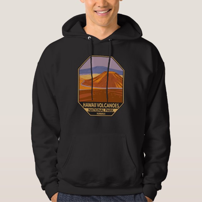 Sudadera Parque nacional de los Volcanes de Hawái Mauna Kea (Anverso)