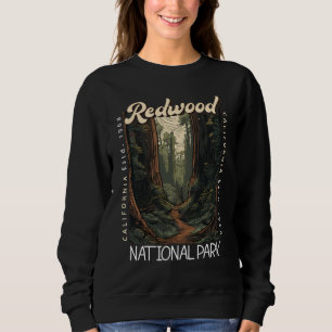 Sudadera Parque nacional de secuoya con problemas retro