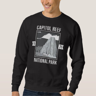 Sudadera Parque Nacional De Vintage Capitol Reef Usa Utah S