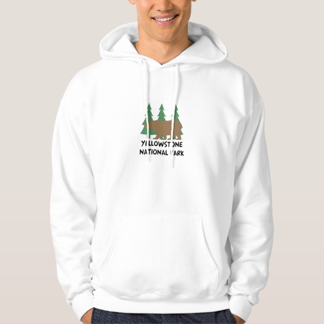 Sudadera Parque nacional de Yellowstone (Anverso)