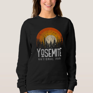 Sudadera Parque Nacional de Yosemite US Estilo Retro Vintag