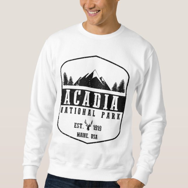 Sudadera Parque nacional del Acadia (Anverso)