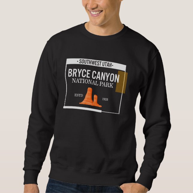 Sudadera Parque nacional del Cañón de Bryce Sur Oeste de Ut (Anverso)