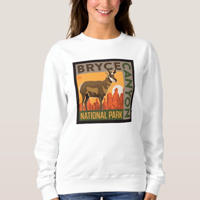Sudadera Parque nacional del Cañón de Bryce | Utah (Anverso)