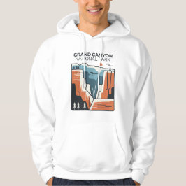 Sudadera Parque nacional del Gran Cañón Ilustracion abstrac