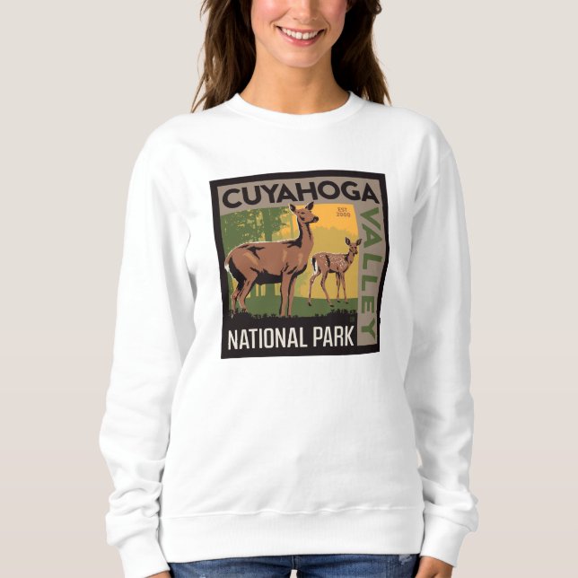 Sudadera Parque nacional del Valle de Cuyahoga | Ohio (Anverso)