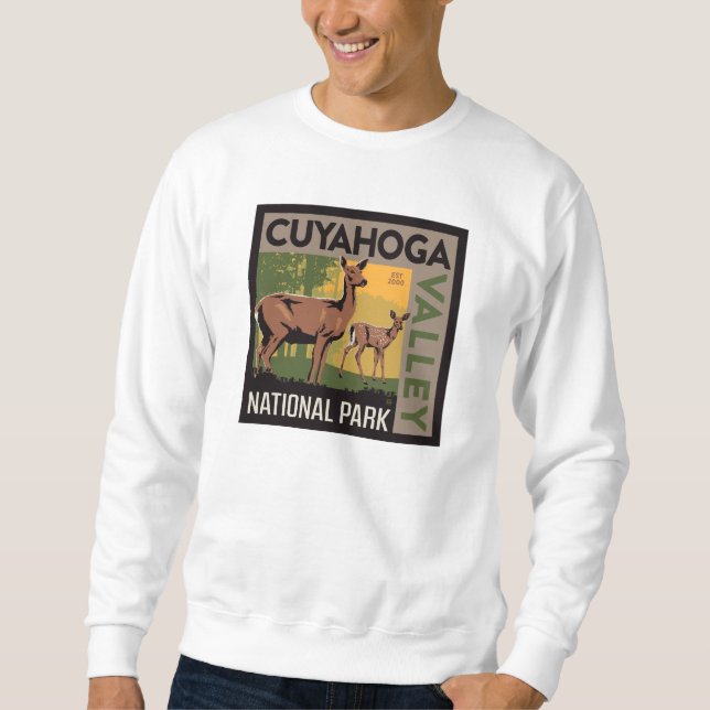 Sudadera Parque nacional del Valle de Cuyahoga | Ohio (Anverso)
