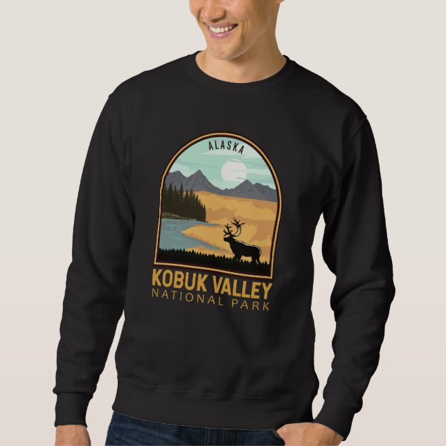 Sudadera Parque nacional del Valle de Kobuk Emblem (Anverso)