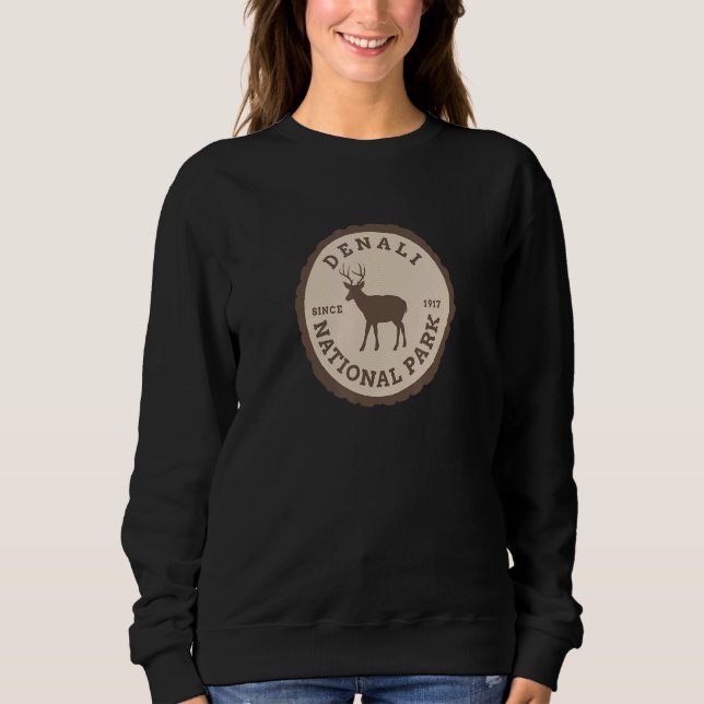 Sudadera Parque nacional Denali Alaska (Anverso)