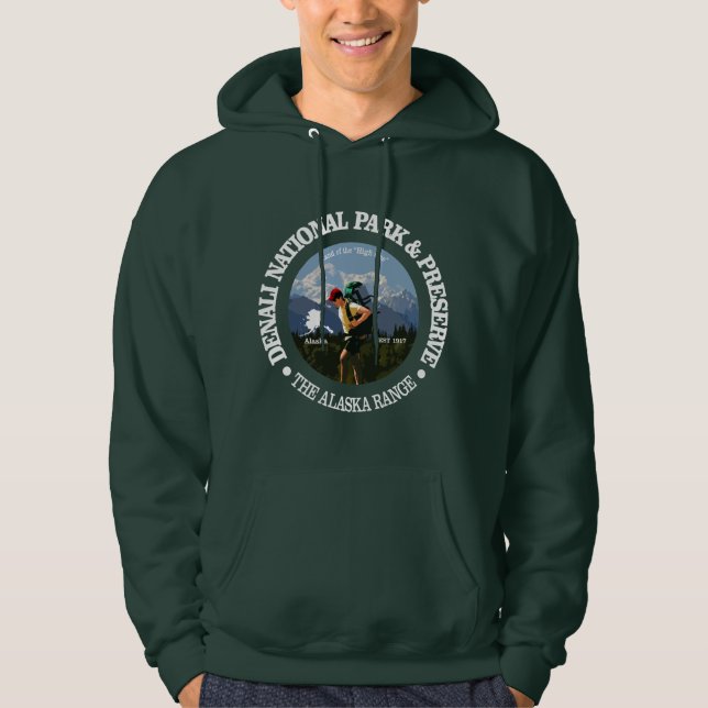 Sudadera Parque nacional Denali (Hiker C) (Anverso)