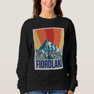 Sudadera Parque nacional Fiordland Souvenir Camping Nueva Z