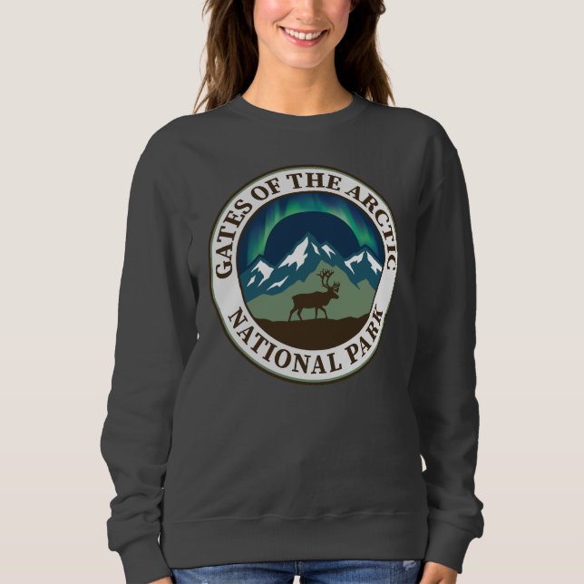 Sudadera Parque Nacional Gates of the Arctic (Anverso)