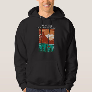 Sudadera Parque nacional Glaciar Lago Saint Mary Campamento