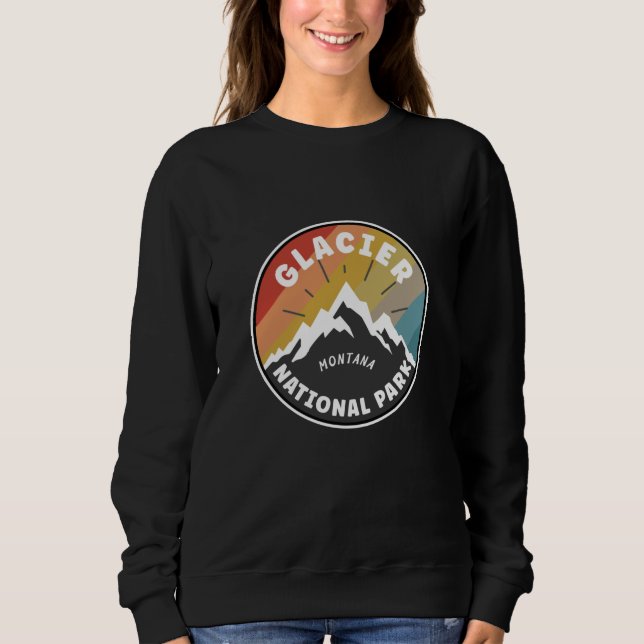 Sudadera Parque nacional Glaciar Montana (Anverso)