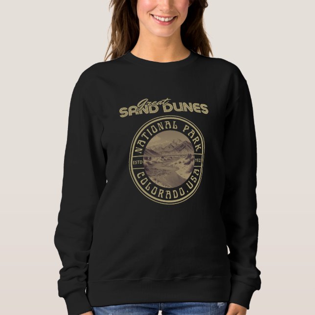 Sudadera Parque Nacional Great Sand Dunes, Colorado (Anverso)