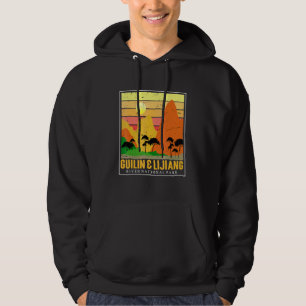 Sudadera Parque Nacional Guangxi China Guilin Río Lijiang C