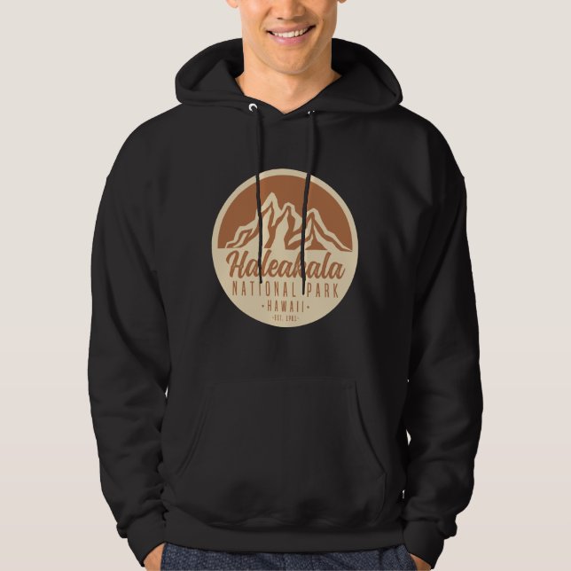 Sudadera Parque nacional Haleakala Hawaii (Anverso)