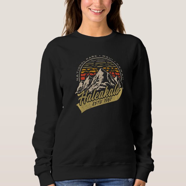 Sudadera Parque nacional Haleakala Isla Maui Hawaii 1 (Anverso)