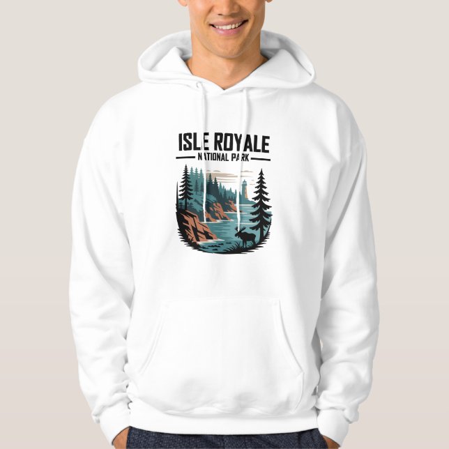 Sudadera Parque nacional Isle Royale (Anverso)