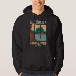 Sudadera Parque nacional Isle Royale Estados Unidos Michiga