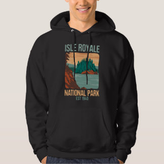 Sudadera Parque nacional Isle Royale Estados Unidos Michiga