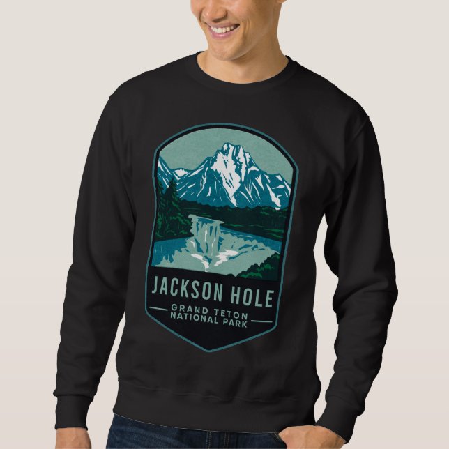 Sudadera Parque nacional Jackson Hole Grand Teton (Anverso)
