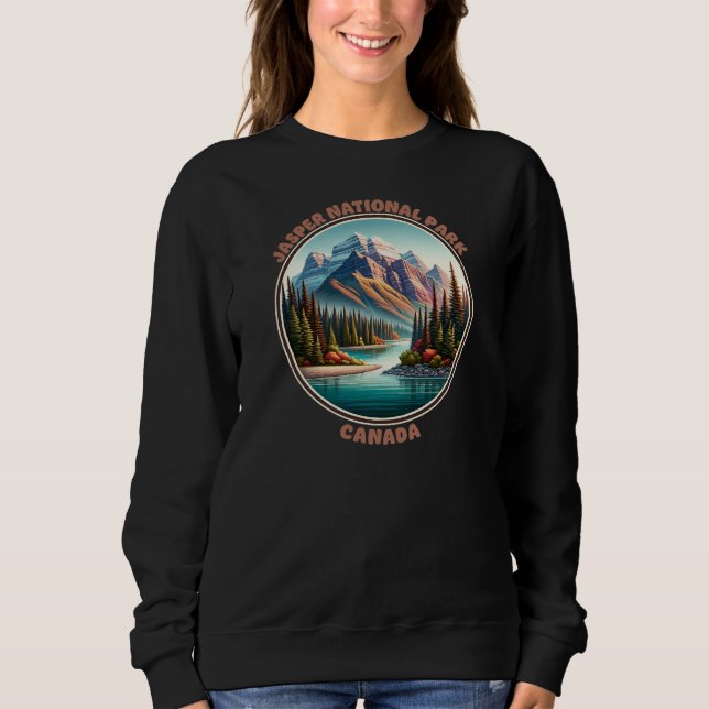 Sudadera Parque nacional Jasper Canadá (Anverso)