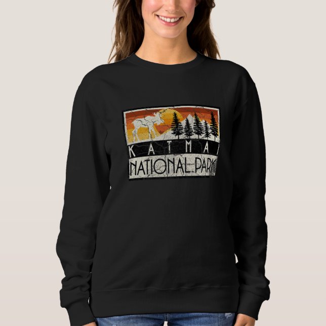 Sudadera Parque nacional Katmai Alaska (Anverso)