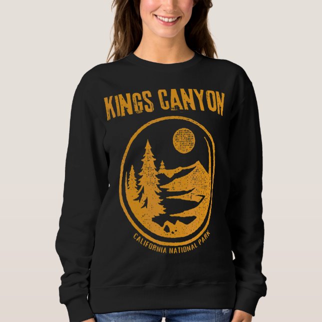 Sudadera Parque nacional Kings Canyon California (Anverso)